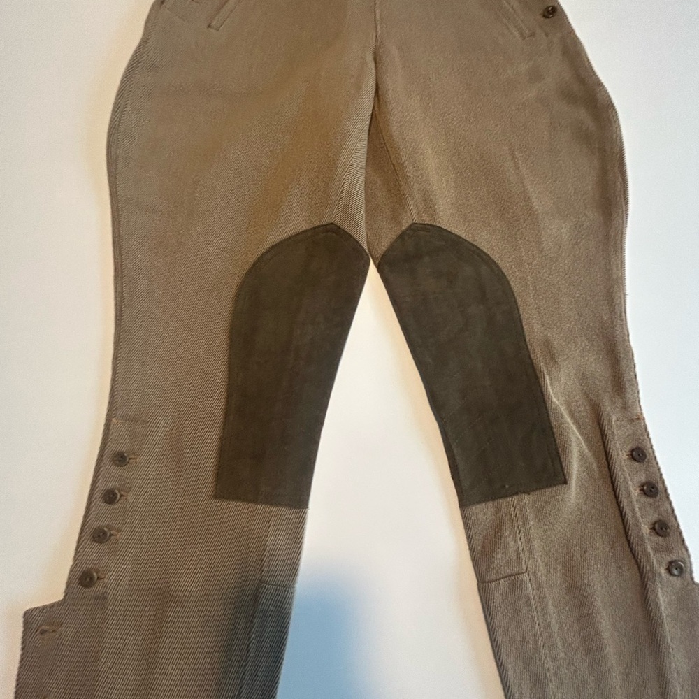 Ralph Lauren horseback riding pants with Suede Patches